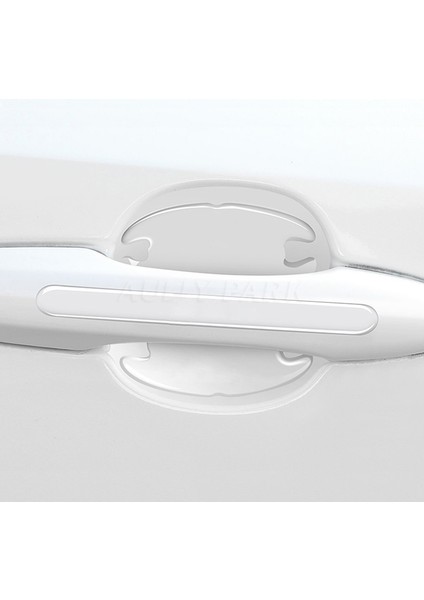 Ford Stili Için 4ps Kapı Kolu Araba Kapı Sticker Çizilmelere Dayanıklı Kılıf Otomatik Kolu Koruma Filmi Dış Aksesuar Araba Dekor Araba Sticker (Yurt Dışından)