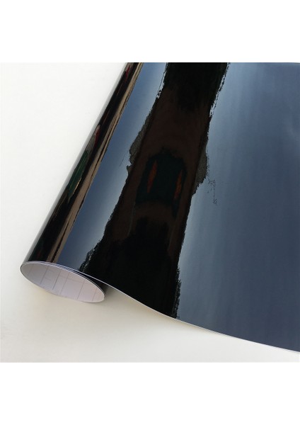 152X40 cm Ultra Parlak Siyah Vinil Kaplama Araba Filmi Araba Kaplama Filmi Folyo Kabarcık Ücretsiz Araba Sticker Bisiklet Telefon Konsol Cilt (Yurt Dışından)
