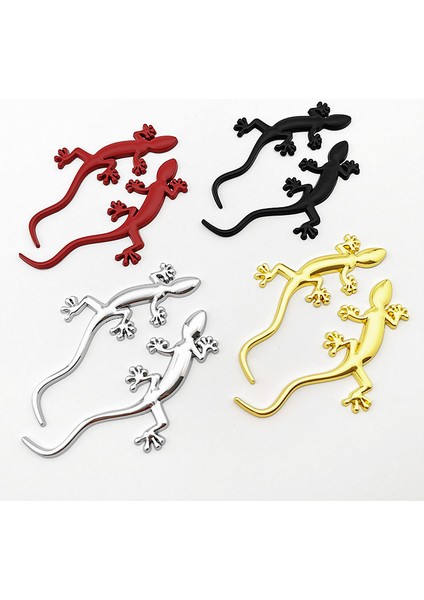 Altın Sağ Audi A1 A3 A4 B7 B8 A5 A Q2 Q3 Q5 Slıne Quattro Sportback Araba Stil 3D Metal Gecko Rozeti Logo Sticker (Yurt Dışından) fırsatları