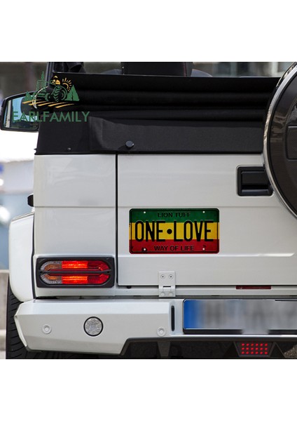 Stil C Vintage Rasta Lisans Levhası One Love Vinil Araba Sticker Buzdolabı Dıy Çıkartma Sörf Tahtası Dekorasyonu - 13 cm x 6.6 cm (Yurt Dışından) fırsatları
