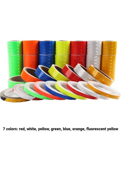 15CMX1M Yansıtıcı Bant Pvc Yapışkanlı Yansıtıcı Sticker Güvenlik Uyarı Yansıtıcı Levha Arabalar, Motorlar, Bisikletler Uyarı Dekorasyon (Yurt Dışından) modelleri