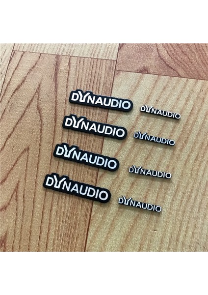 Büyük Beden cc Yeni Beetle Için 4x Dynaudıo Hoparlör Alüminyum 3D Sticker Trumpet Horn Ses Harf Sticker Araba Stilendirme (Yurt Dışından)