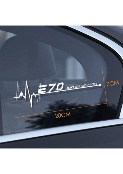 E70 Bmw E28 E30 E34 E36 E39 E46 E53 E60 E61 E62 E70 E87 E90 E91 E92 E93 Araba Yan Cam Sticker Araba Sticker (Yurt Dışından)