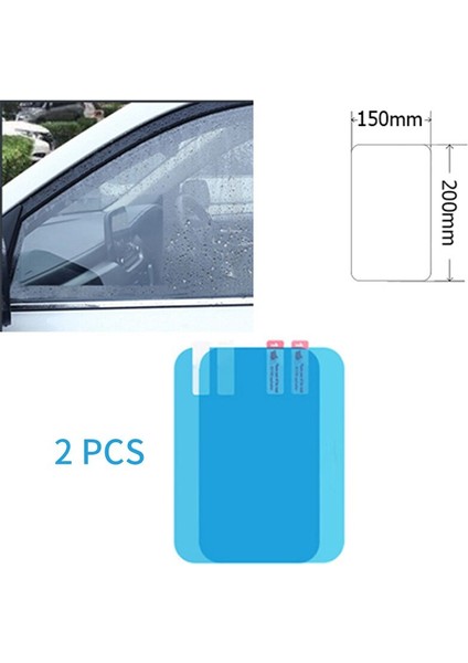 150-200 Araba Arka Görüş Aynası Koruyucu Anti Sis Araba Ayna Pencere Net Film Su Geçirmez Araba Sticker (Yurt Dışından)