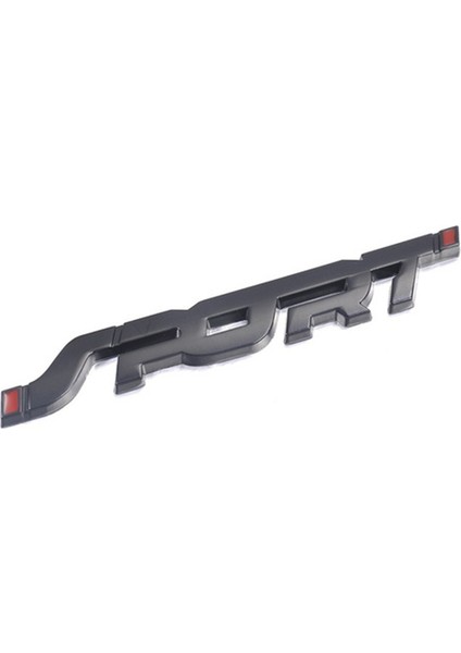 Siyah Moda Spor Amblemi Bagaj Çamurluk Rozeti Araba Metal 3D Logo Sticker Amblem Etiketler (Yurt Dışından) modelleri