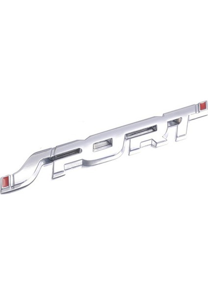 Siyah Moda Spor Amblemi Bagaj Çamurluk Rozeti Araba Metal 3D Logo Sticker Amblem Etiketler (Yurt Dışından) fırsatları