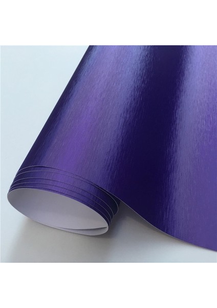 152X30 cm Çok Renkli Fırçalanmış Alüminyum Vinil Kaplama Filmi Mat Fırçalanmış Krom Metalik Araba Kaplama Folyosu Sticker Araba Motor Bilgisayar Için (Yurt Dışından)
