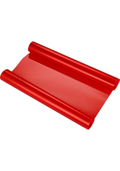 Kırmızı 30CM x 100CM Otomatik Araba Folyo Kafa Lambası Arka Lamba Sis Lambası Vinil Duman Film Levha Sticker Kapak Otomobiller Dekal Araba Stil (Yurt Dışından)