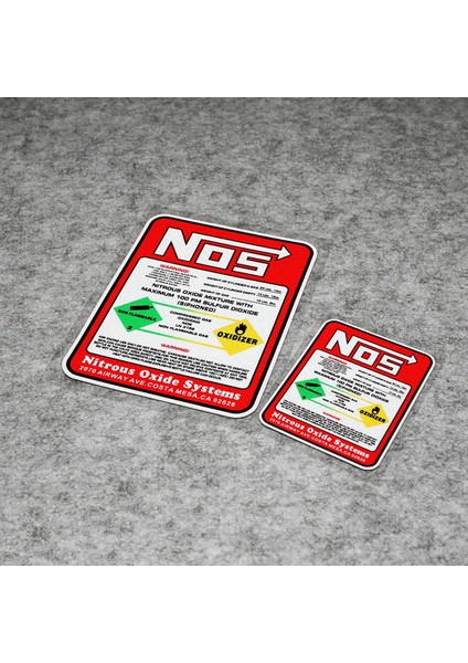 Küçük 6X7CM Araba Yarışı Stickerları Nos Nitrojen Oksit Sistemleri Stickerları Ayar Yarışı Vinil Şişe Etiketi Çıkartma Motokros Yarışı Drag Yarışı Için (Yurt Dışından)