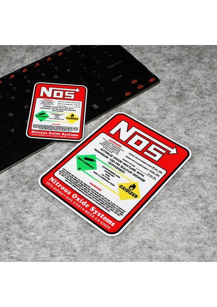 Küçük 6X7CM Araba Yarışı Stickerları Nos Nitrojen Oksit Sistemleri Stickerları Ayar Yarışı Vinil Şişe Etiketi Çıkartma Motokros Yarışı Drag Yarışı Için (Yurt Dışından)
