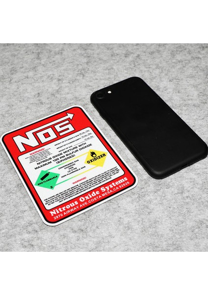 Küçük 6X7CM Araba Yarışı Stickerları Nos Nitrojen Oksit Sistemleri Stickerları Ayar Yarışı Vinil Şişe Etiketi Çıkartma Motokros Yarışı Drag Yarışı Için (Yurt Dışından)
