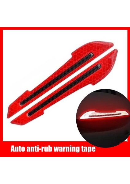 Mavi Araç Yansıtıcı Sticker Araç Stili Arka Görüş Aynası Yansıtıcı Sticker Güvenlik Uyarı Yansıtıcı Sticker Araç Şerit Sticker Dış Cephe (Yurt Dışından) fırsatları