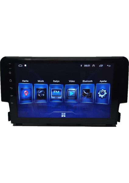 Smart Go Honda Civic Fc5/fc 5 2016/2020 9 Inç 6-128
