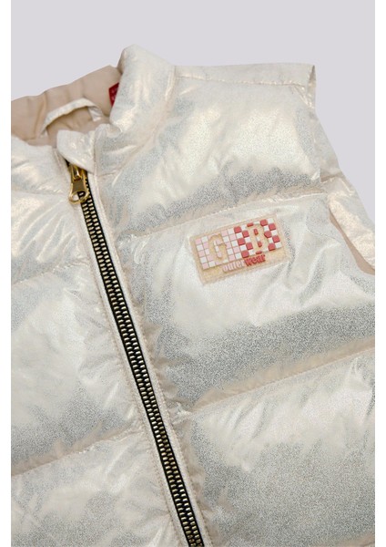 Bg Store Kız Bebek Gold Yelek