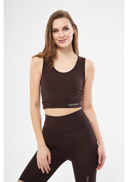 Halter Yaka Spor Sütyeni Crop Top fiyatları