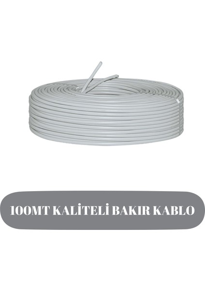 Kamera Seti Gece Görüş Özellikli IP66 Kasa Su Geçirmez Dış Mekana Uygun 5mp Full Hd-2.8 Geniş Açı fırsatları