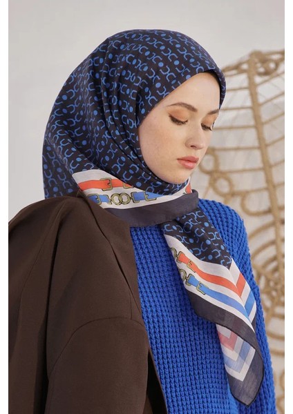 Lacivert Loryan Scarf Diamond Royal Black Eşarp fiyatları