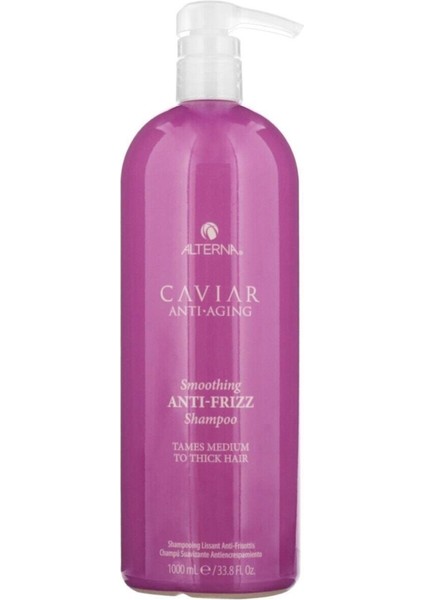 Caviar Smoothing Anti-Frizz Shampoo Elektiriklenme Önleyici Sampuan 1000 ml