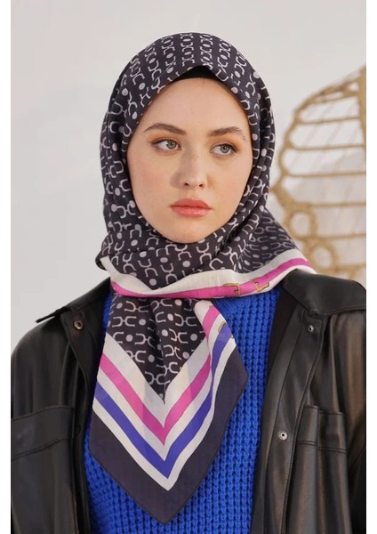 Siyah Loryan Scarf Diamond Royal Black Eşarp fiyatları