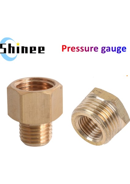 Ben Erkekten Kadına Tarzı M22X1,5 Brae Hex Nipple Fitting Hızlı Bağlantı Adaptörü M14** Basınç Göstergesi Dönüşüm Bakır Bağlantı- (Yurt Dışından) modelleri