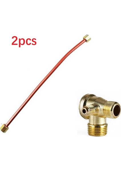 Hava Kompresörü Yedek Parça Aksesuarı Için 3-Port Çinko Alaşımlı Hava Kompresörü Kontrol Vanası ve Egzoz Hortumu (Yurt Dışından) modelleri