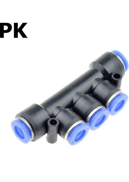 Pk Stili 6 mm Pnömatik Bağlantı Hava Hızlı Bağlantılar Konnektör Su Hortumu Itme Tüp Akış Kontrol Vinç Kuplajları (Yurt Dışından)