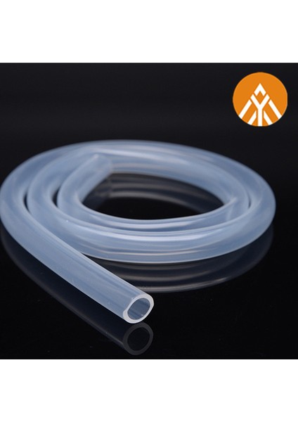 14X18 mm Stili 3 Metre Metreler Şeffaf Gıda Kalitesi Silikon Hortum Esnek Bahçe Kauçuk Hortum Akvaryum Yumuşak Boru (Yurt Dışından)