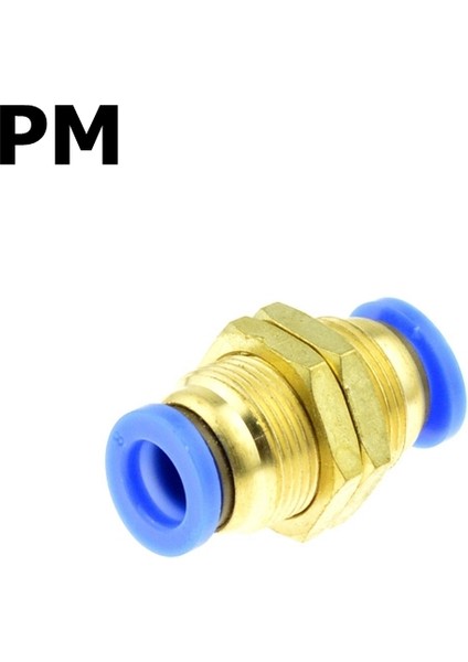 Pm Tarzı 8 mm Pnömatik Bağlantı Hava Hızlı Bağlantılar Konnektör Su Hortumu Itme Tüp Akış Kontrol Vinç Kuplajları (Yurt Dışından)