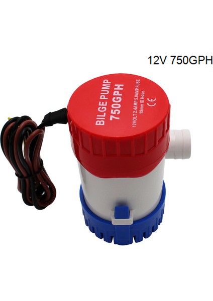 750GPH 12V Yeni Dc Kural Su Pompası Teknesi Uçak Motor Evleri Ev Teknesi Için %100 Yeni Bilge Pompa Gph (Yurt Dışından)