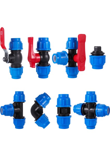 Mavi Stil 40MM Pe Su Boru Bağlantı Parçaları Boru Bağlantı Elemanları mm Su Tüpü Doğrudan Boru Hızlı Valf Bağlantı Parçası Boru Bağlantı Elemanı 1 Adet (Yurt Dışından) modelleri
