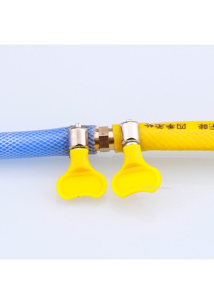 2 Yönlü - Ben Tarzım 6mm Diken Bakır Adaptör T x Y L Tipi Hortum Bağlantı Parça Boru Ekleme Fitting Su Gaz Hava Eklemi Ale Konnektörü (Yurt Dışından)
