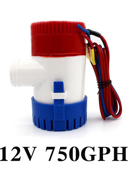 12V 750GPH Dalış Pompası Elektrikli Su Pompası 12V Gph Filtre Su Mv Balıkçı Tekne Güneş Mikro Motor Deniz Pompası 12V (Yurt Dışından)