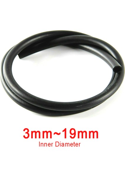 4X7MM Tarzı 1m Siyah Pürüzsüz Nitril Kauçuk Yakıt Hortumu Benzin Dizel Yağ Hattı Karbüratör Hortumu Boru Metre 3MM~19MM (Yurt Dışından) indirimleri