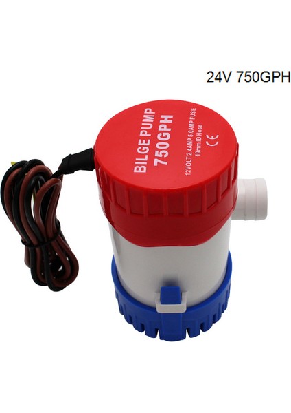 750GPH 24V Yeni Dc Kural Su Pompası Teknesi Uçak Motor Evleri Ev Teknesi Için %100 Yeni Bilge Pompa Gph (Yurt Dışından)