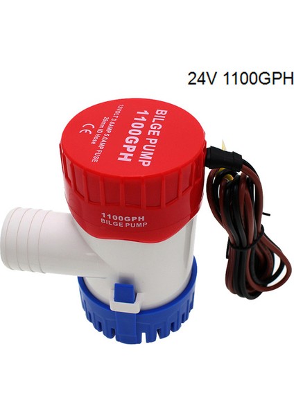 1100GPH 24V Yeni Dc Kural Su Pompası Teknesi Uçak Motor Evleri Ev Teknesi Için %100 Yeni Bilge Pompa Gph (Yurt Dışından)
