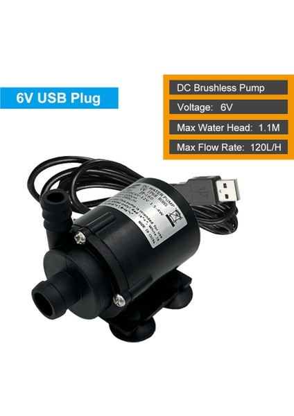 6V USB Fişi Yeni Güncelleme JT-160A Dlh Mikro Elektrikli Daldırma Su Pompası Akvaryum Pompa (Yurt Dışından)
