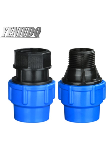 Mavi-Erkek Konu Stili 40MM Plastik Pe Musluk Sulama Boru Hızlı Bağlantı Dişi Erkek Konu Boruya (Yurt Dışından) modelleri
