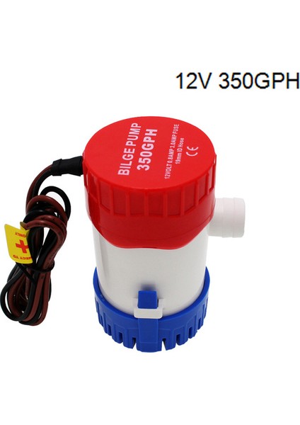 350GPH 12V Yeni Dc Kural Su Pompası Teknesi Uçak Motor Evleri Ev Teknesi Için %100 Yeni Bilge Pompa Gph (Yurt Dışından)