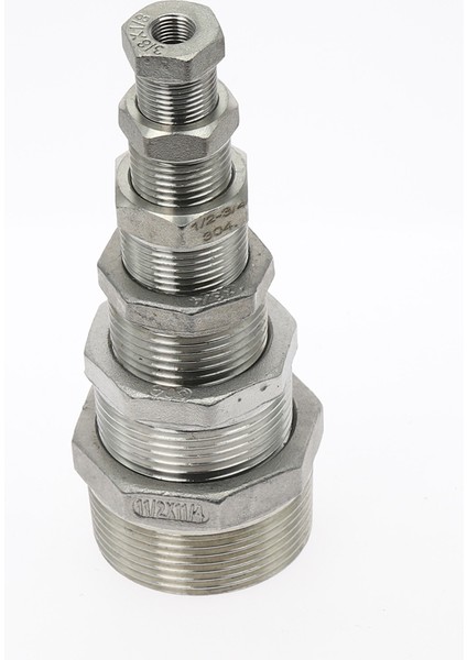 DN10 - Dn8 Stili Su Gazı Yağ Için Paslanmaz Çelik Boru Bağlantı Elemanları Kalp Azaltıcı Mafsallı Bsp Erkek Dişi Konu Tonifiye - E-Ticaret (Yurt Dışından) indirimleri