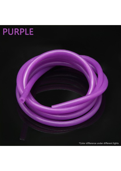 Mor Tarzı Kimlik 8mm Dış Çap 12MM 1 Metre Id Silikon Boru Esnek Kauçuk Hortum Gıda Sınıfı Içecek Borusu Su Bağlantısı (Yurt Dışından)