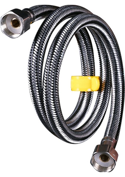 50CM Tarzı Dış Çap 14XİÇ Çap 7mm Mutfak Banyo Bataryası Için Sianco Paslanmaz Çelik Tesisat Patlama Geçirmez Esnek Örgülü Hortum Su Borusu 20CM~200CM (Yurt Dışından)