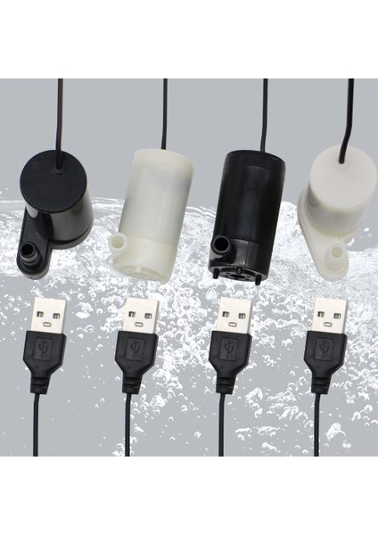 Silikon Tüp Mini Dc 5V USB Düşük Gürültülü Fırçasız Motorlu Pompa 120LH Mini Mikro Dalgıç Su Pompası Diy Kit Için (Yurt Dışından) fiyatları