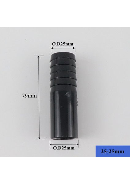 O.D25-25MM Tarzı 1 Parça 5~20 Adet Dmm Pvc Hortum Pagoda Bağlantı Adaptörü Bahçe Sulama Su Borusu Yumuşak Hortum Eklemi Fitting (Yurt Dışından)