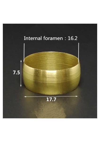 16MM Tarzı Tutamaklı Merkezi Yağlama Sistemi Bakır Çift Konik Sızdırmazlık Halkalı Boru Fittings'i (Yurt Dışından)