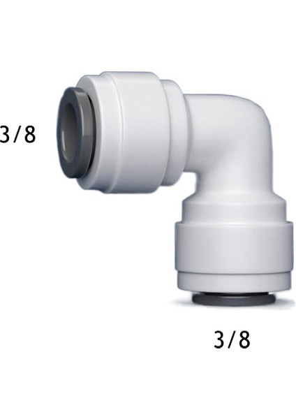 No.2 Tarzı 90 Derece Dirsek Ro Su Fittings 15 Çeşit Erkek Dişi Konu Pom Hortum Pe Boru Bağlantı Parçası Filtre Ters Ozmoz Parçaları (Yurt Dışından)