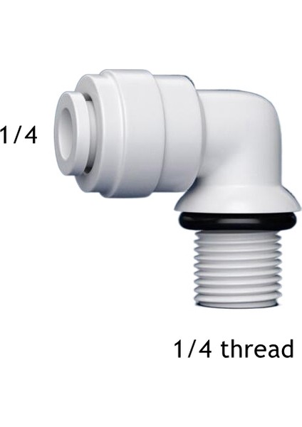No.2 Tarzı 90 Derece Dirsek Ro Su Fittings 15 Çeşit Erkek Dişi Konu Pom Hortum Pe Boru Bağlantı Parçası Filtre Ters Ozmoz Parçaları (Yurt Dışından)