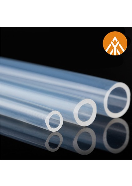 4x6 mm Tarzı 5 Metre Metreler Şeffaf Gıda Kalitesi Silikon Hortum Esnek Bahçe Kauçuk Hortum Akvaryum Yumuşak Boru (Yurt Dışından)