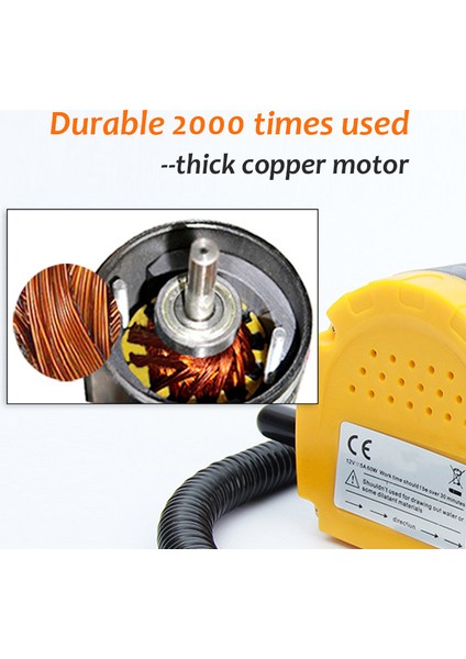 24V 12V 24V 220V Araba Yağ Çekici Motor Yağı Pompası Ham Sıcak Yağ Sıvı Emme Pompası Yakıt Motor Yağı Çıkarma Pompası Transfer Pompaları (Yurt Dışından)