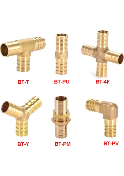 Y-3 Yönlü Stil Dış Çap 16 mm Bağlantı Konnektörü Bakır Pagoda Hava Yakıt Su Tüpü Pirinç Barb Boru Bağlantı Parçası Itiş Kuplör Adaptörü Için (Yurt Dışından) modelleri