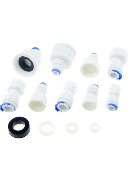 Pd Stili 8mm Hortum-1ı2 Konu Ters Ozmoz Su Arıtıcı Için Ro Su Hızlı Boru Bağlantısı Od Hortum Erkek Dişi Konu Plastik Bağlayıcı (Yurt Dışından)